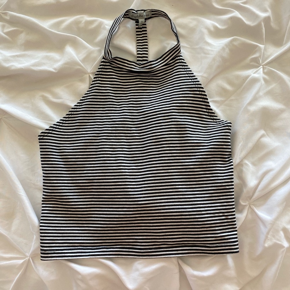 striped tank top from charlotte russe